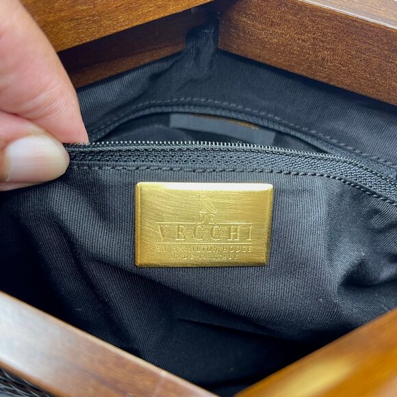 De Vecchi by Hamilton Hodge vintage woven leather bag - Picture 5 of 8